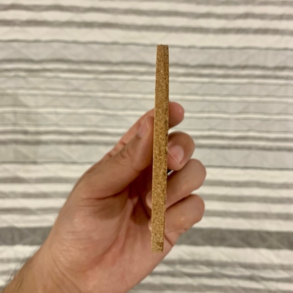 Boston Bruins Laser Engraved Cork Coaster - Picture 2 of 3